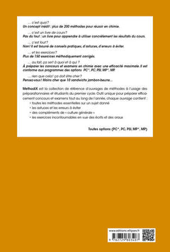 Chimie 200 méthodes et 150 exercices corrigés