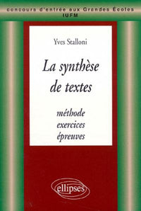 La synthèse de textes