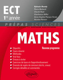 Maths ECT 1re Année Programme 2014
