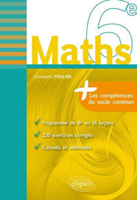 Maths 6e Les Compétences du Socle Commun