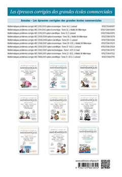 Mathématiques HEC 2012-2013 - Tome 33