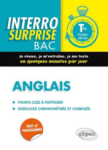 Interro surprise anglais terminales toutes séries