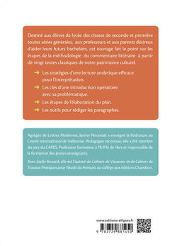 Le commentaire littéraire