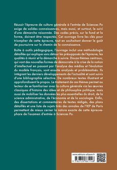 Epreuve culture générale à l'entrée de sciences PO