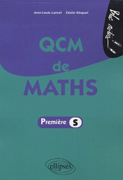 QCM de maths - Première S