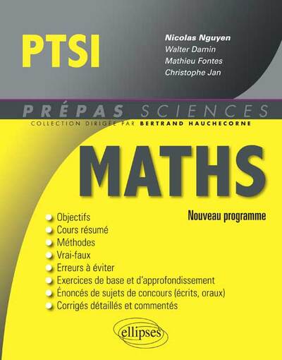 Maths PTSI Conforme au Programme 2013
