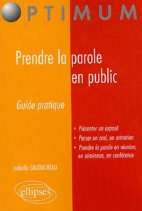 Prendre la parole en public