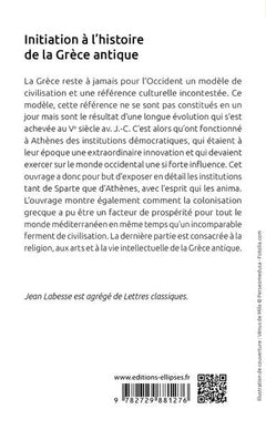 Initiation à l'histoire de la Grèce antique