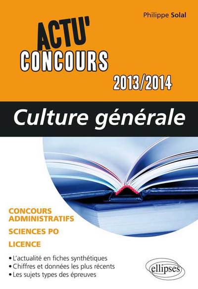 Culture générale - 2013-2014