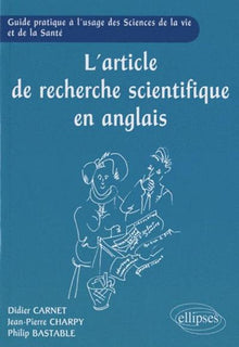 L'article de recherche scientifique en anglais