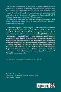 Le Haut-Empire romain 27 av. J.-C. à 235 ap. J.-C.