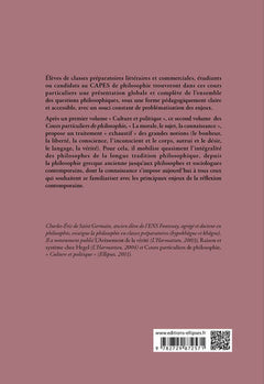 Cours particuliers de philosophie, volume 2