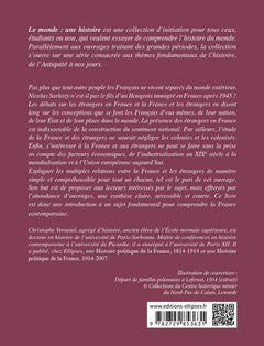 La France et les étrangers du milieu du XIXe siècle à nos jours