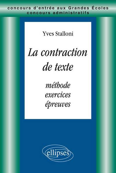 La Contraction de texte