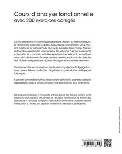 Cours d'analyse fonctionnelle