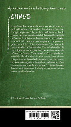 Apprendre à philosopher avec Camus