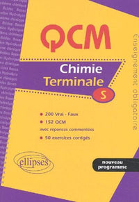 Chimie Terminale S : Enseignement obligatoire