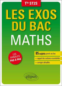 Les exos du bac maths Terminale ST2S