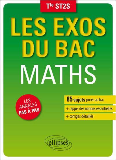 Les exos du bac maths Terminale ST2S