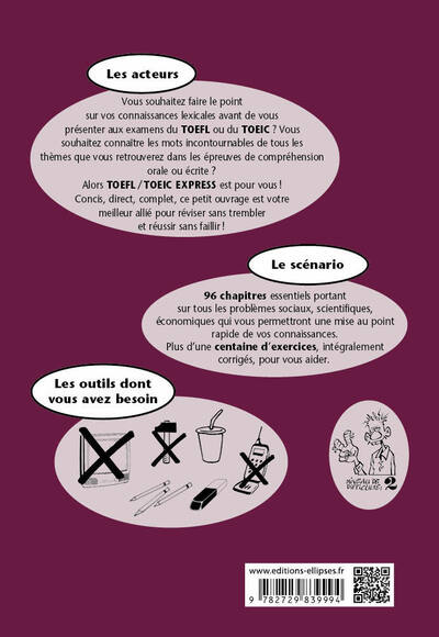 TOEFL/TOEIC Express • Vocabulaire, auto-évaluation