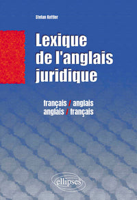 Lexique de l'anglais juridique