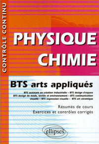 Physique Chimie BTS Arts Appliqués
