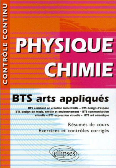 Physique Chimie BTS Arts Appliqués