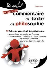 Commentaire de texte de philosophie
