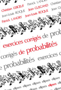 Exercices corrigés de Probabilités