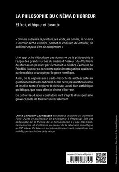 La philosophie du cinéma d’horreur. Effroi, éthique et beauté