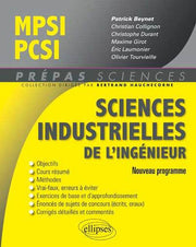 Sciences industrielles de l'ingénieur MPSI PCSI