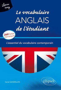 Learn Easy le Vocabulaire Anglais de l'Étudiant