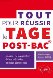 Tout pour Réussir le TAGE Post-Bac