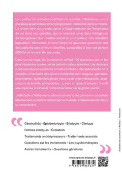 100 questions/réponses sur la maladie d'Alzheimer