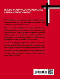 Recueil d'exercices et de problèmes d'analyse mathématique