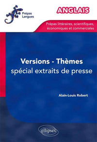 Anglais versions thèmes spécial extraits de presse