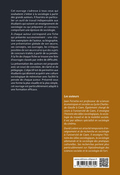 La sociologie à travers les grands auteurs