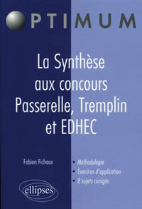 Réussir l'épreuve d'analyse & de synthèse au concours passerelle/tremplin