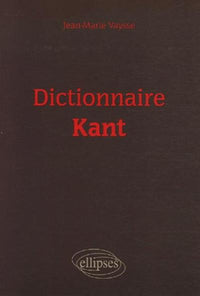 Dictionnaire Kant