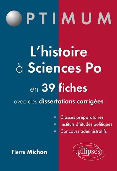 L'histoire à Sciences po en 39 fiches