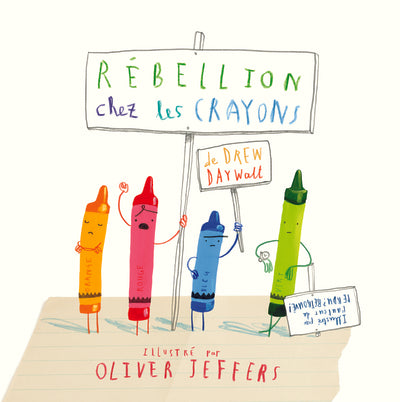 Rébellion chez les crayons