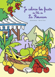 Je colorie les fruits de l'île de la Réunion