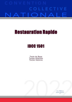 Convention Collective Nationale Restauration Rapide IDCC 1501
