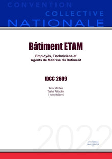 Convention Collective Nationale Bâtiment ETAM IDCC 2609