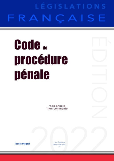 Code de procédure pénale