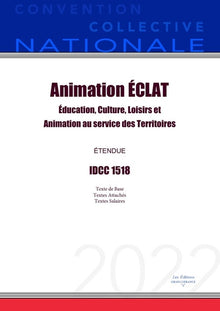 Convention Collective Nationale Animation ÉCLAT