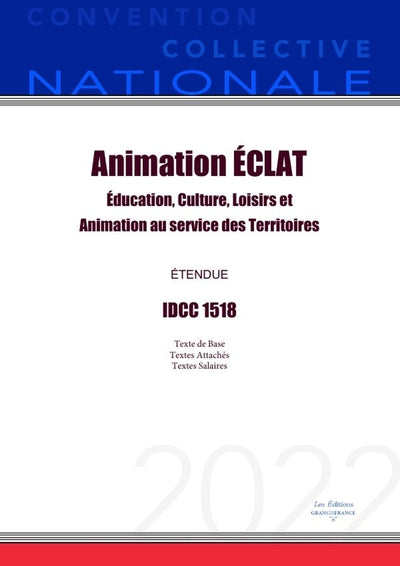 Convention Collective Nationale Animation ÉCLAT