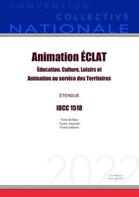 Convention Collective Nationale Animation ÉCLAT