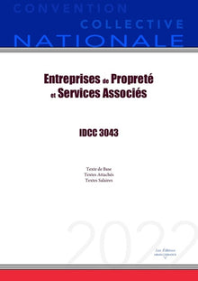 Convention Collective Nationale Entreprises de Propreté et Services Associés IDCC 3043