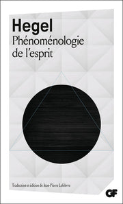 La phénoménologie de l'esprit